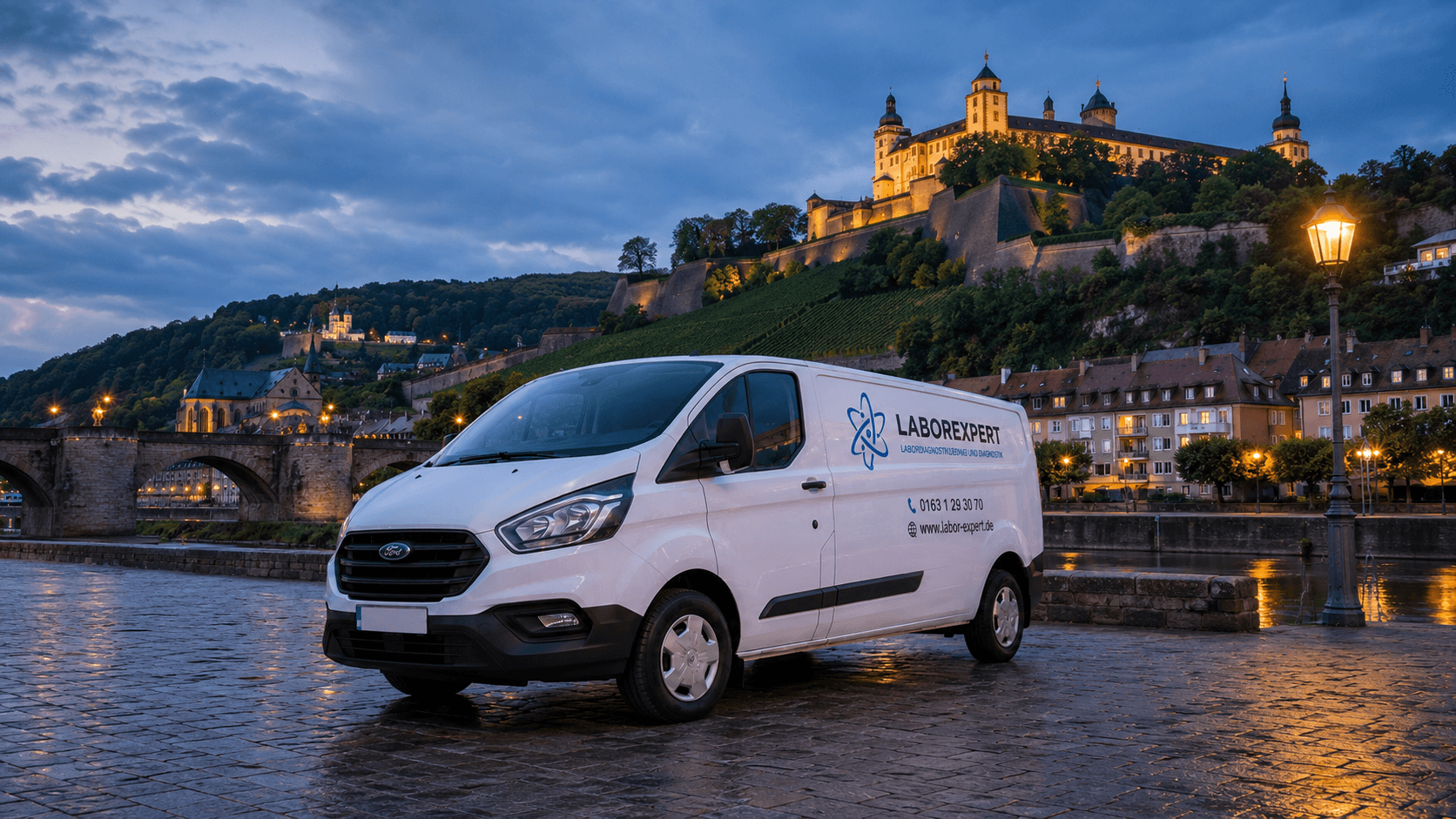 Laborarbeit am Standort Würzburg